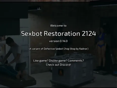 Sexbot Restoration 2124 v0.14.0 screenshot 1